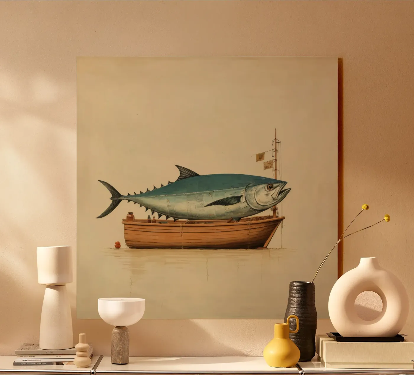 Minimo tonno plexiglass da Minimal Animal Art