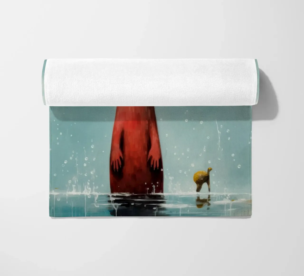 Minimo Weasel telo mare da Minimal Animal Art