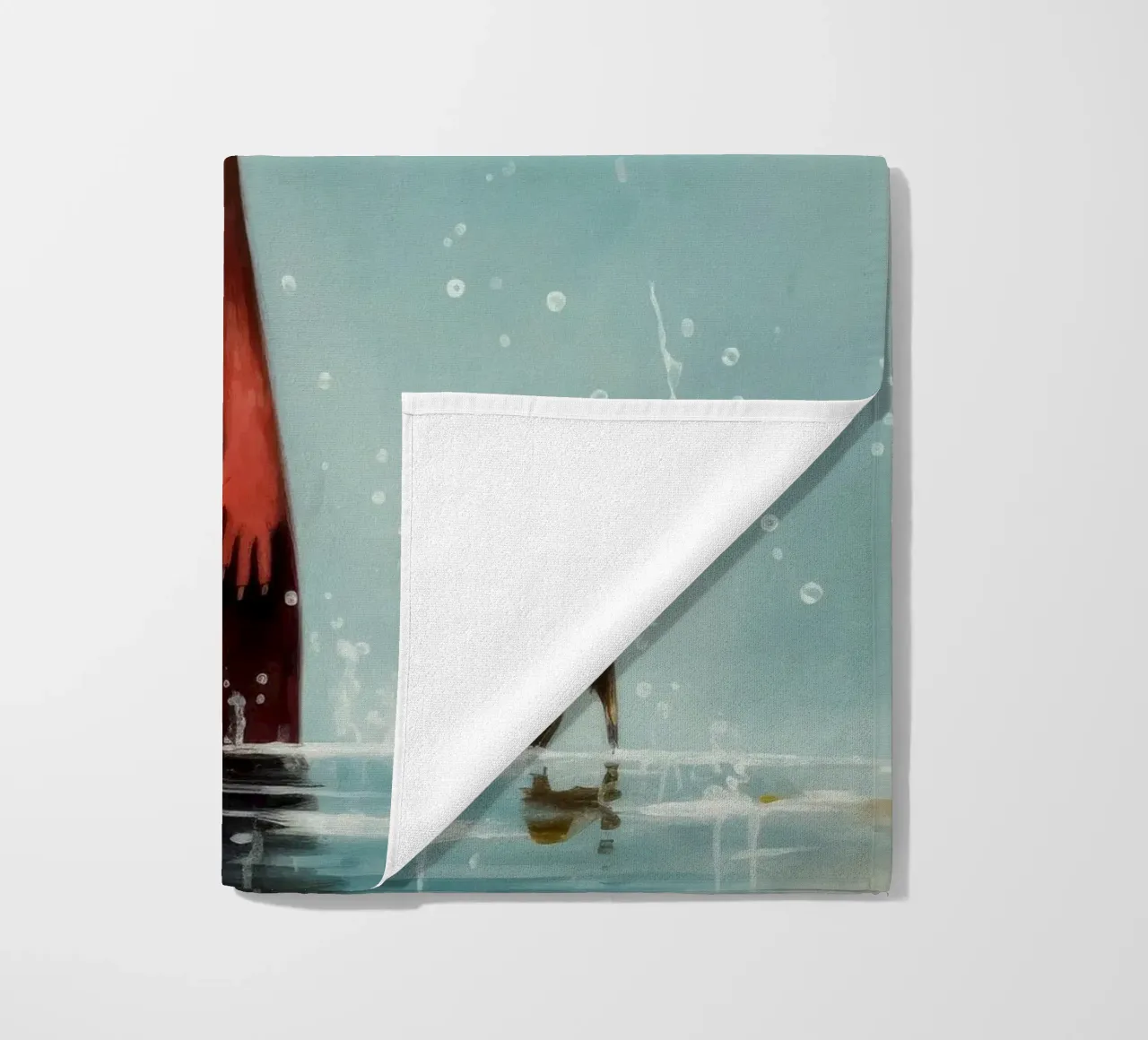 Minimo Weasel telo mare da Minimal Animal Art