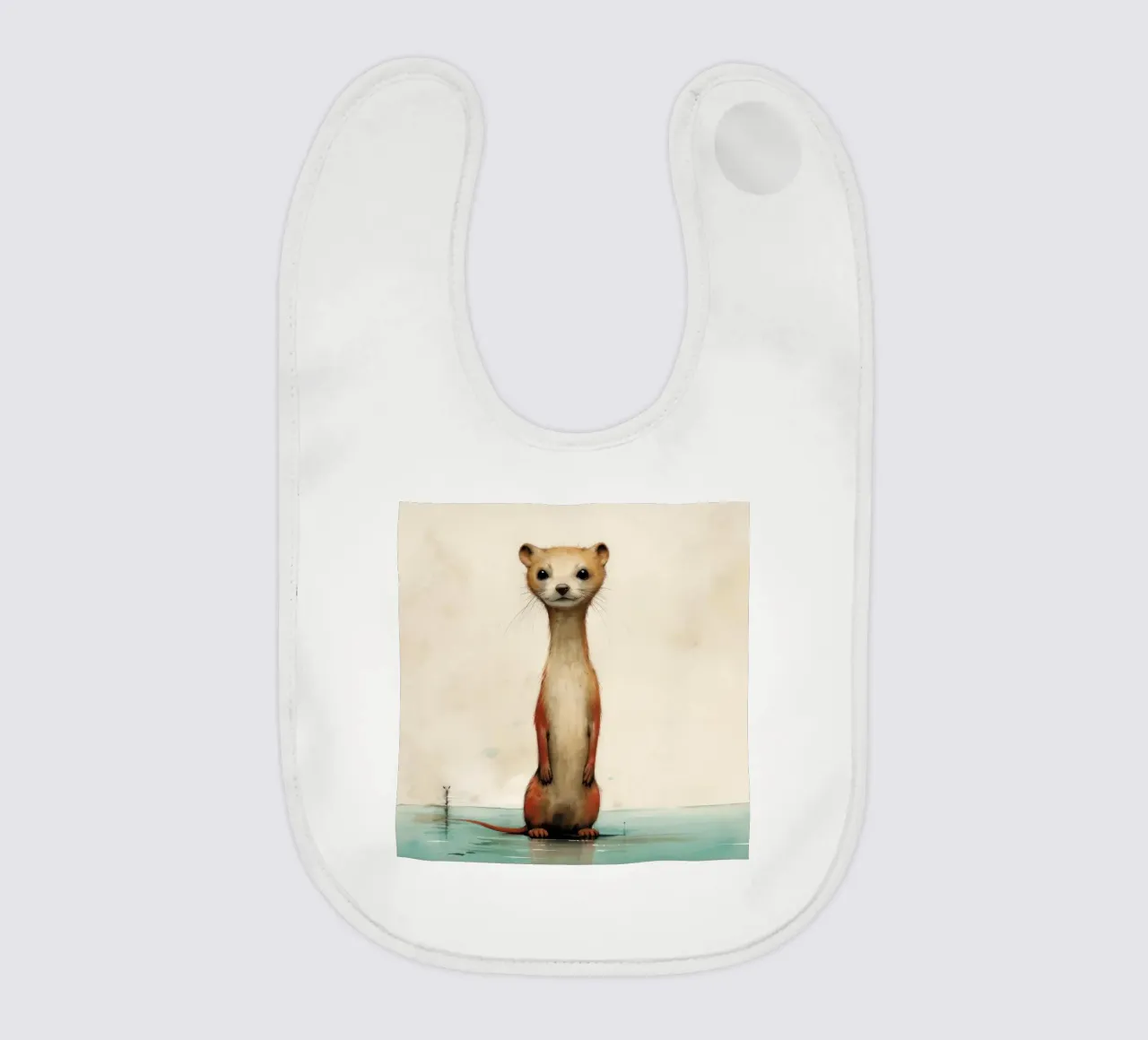 Minimo Weasel bavaglino da Minimal Animal Art