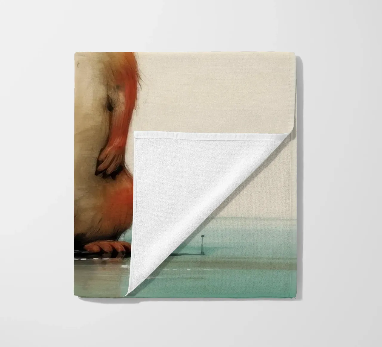 Donnola minima 3 telo mare da Minimal Animal Art