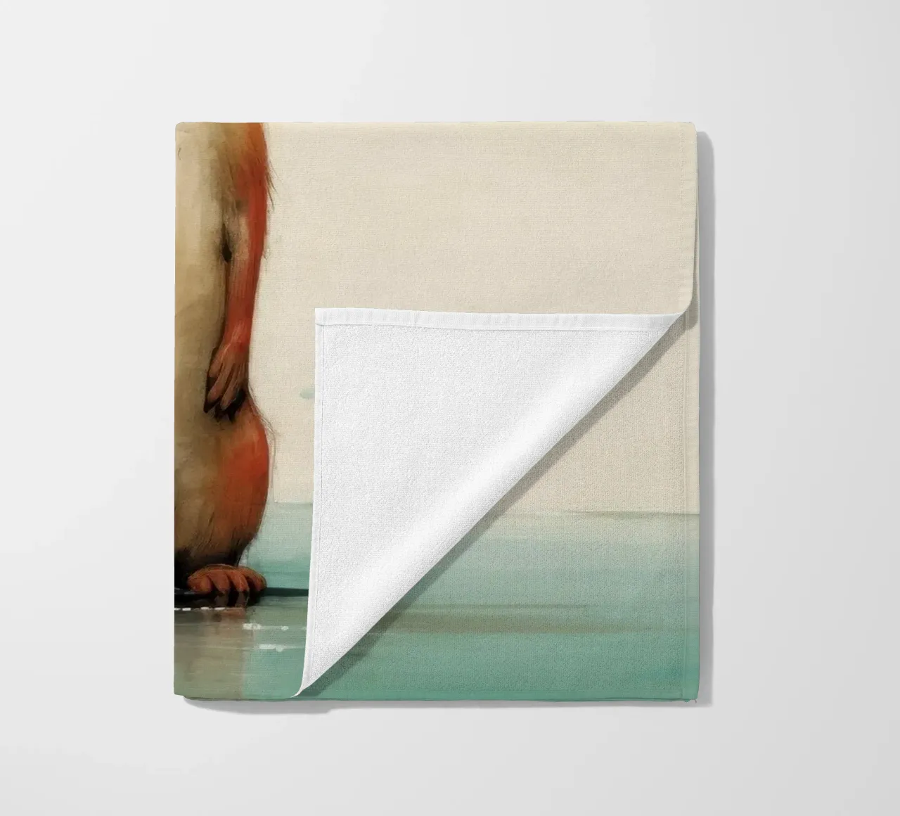 Donnola minima 3 telo mare da Minimal Animal Art