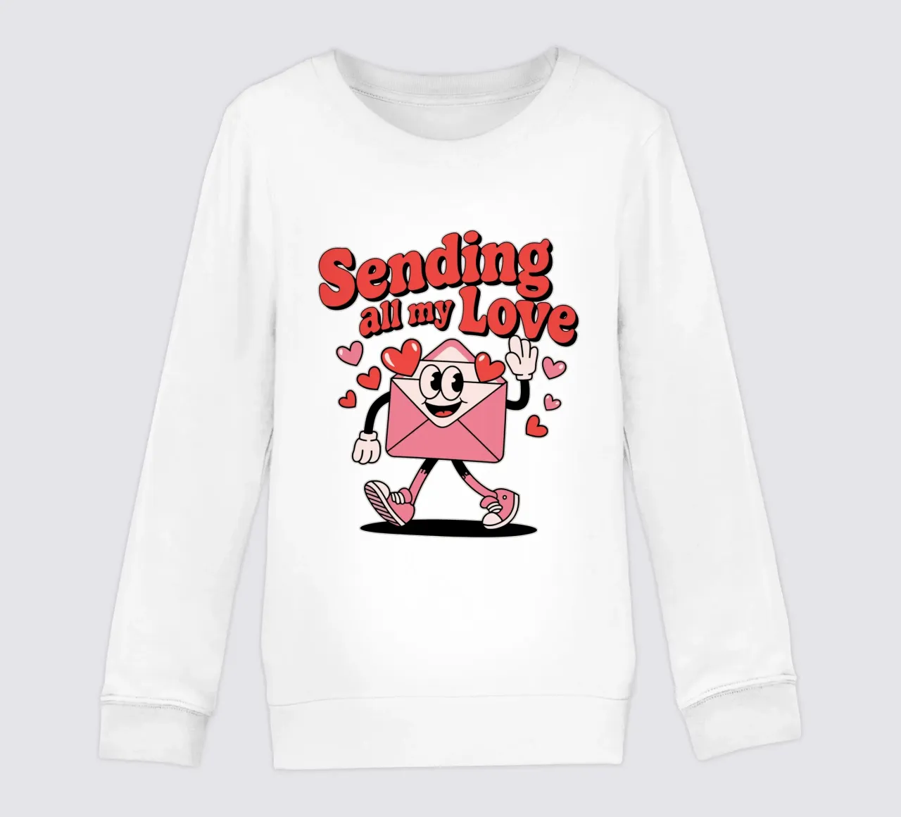 Sending all my Love felpa bambino da edsonramosart