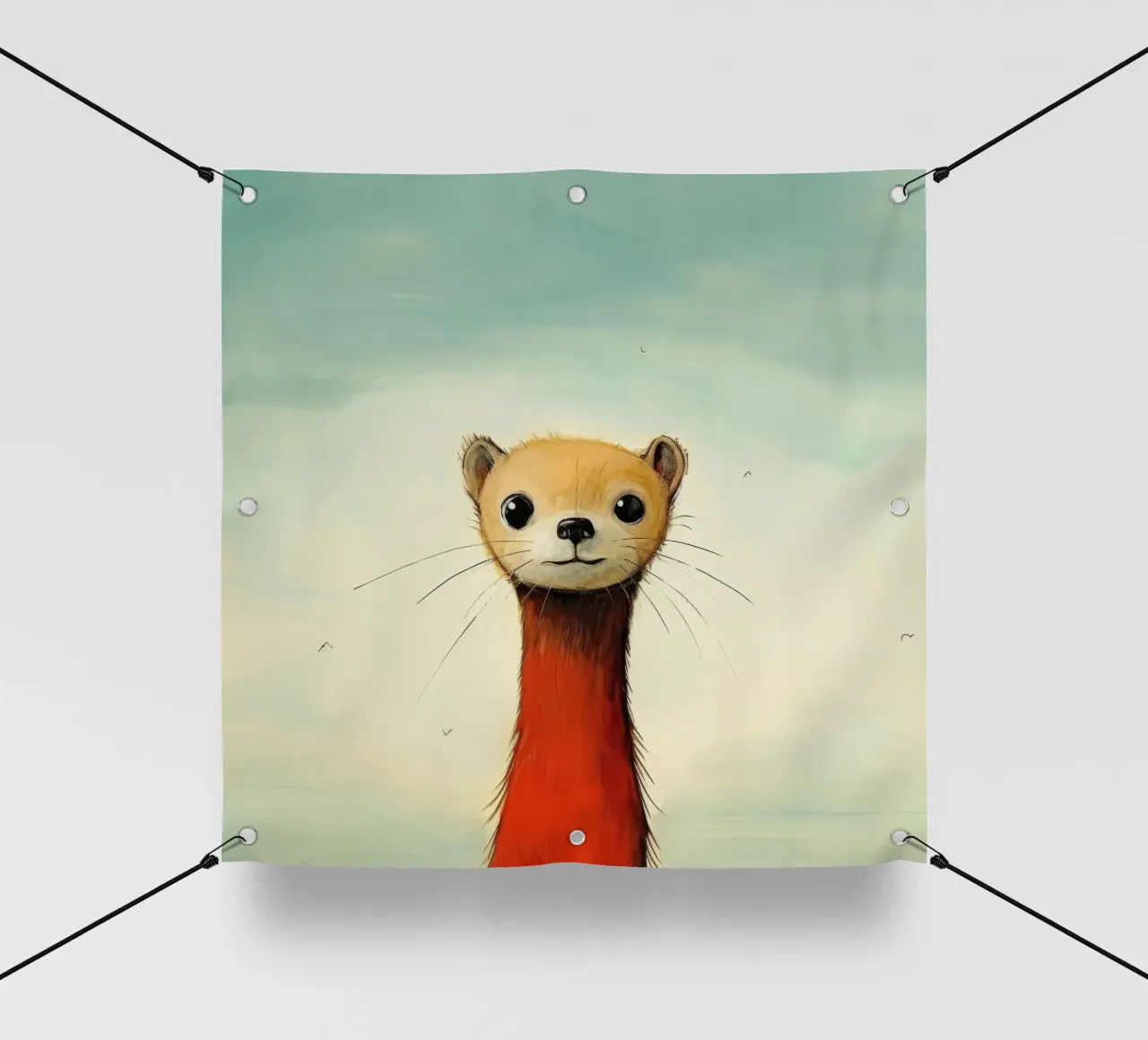 Donnola minima 4 telo in pvc da Minimal Animal Art