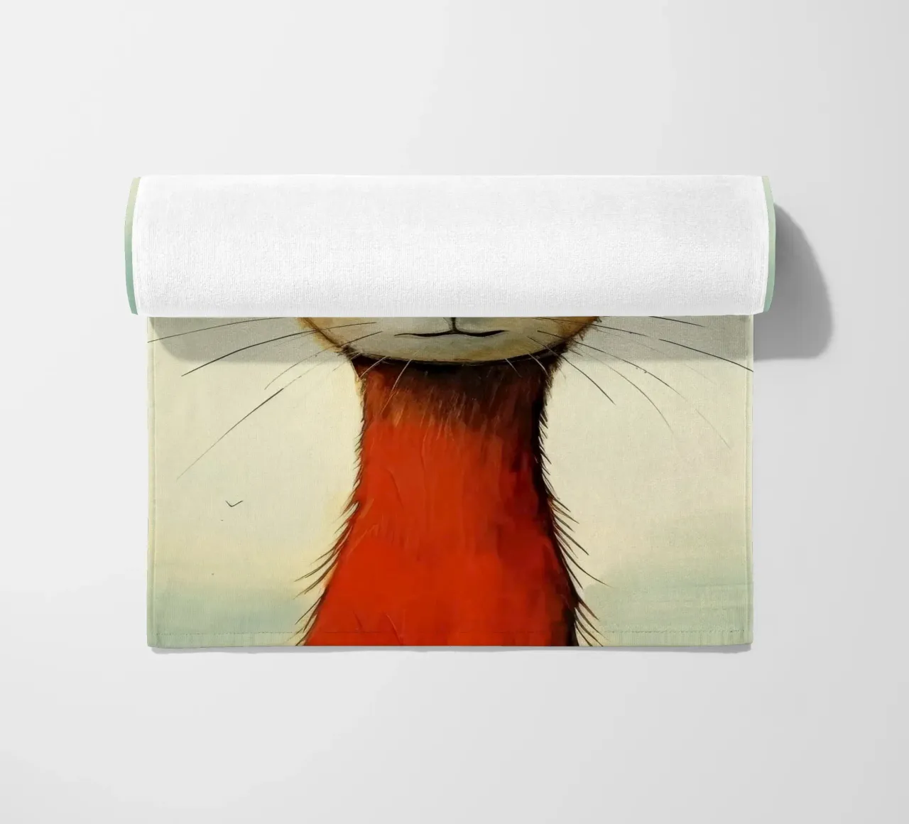 Minimo Weasel telo mare da Minimal Animal Art