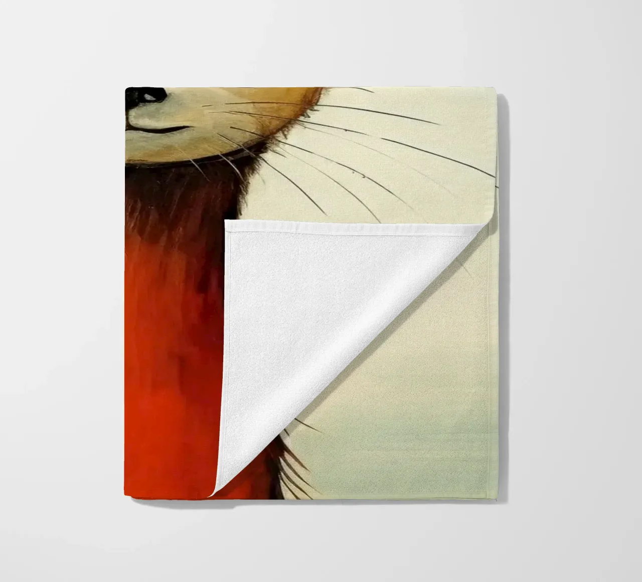 Minimo Weasel telo mare da Minimal Animal Art