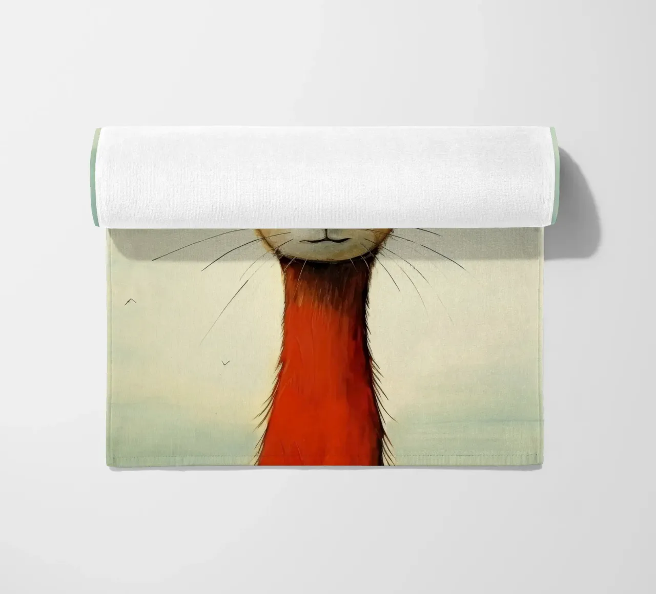 Minimo Weasel telo mare da Minimal Animal Art