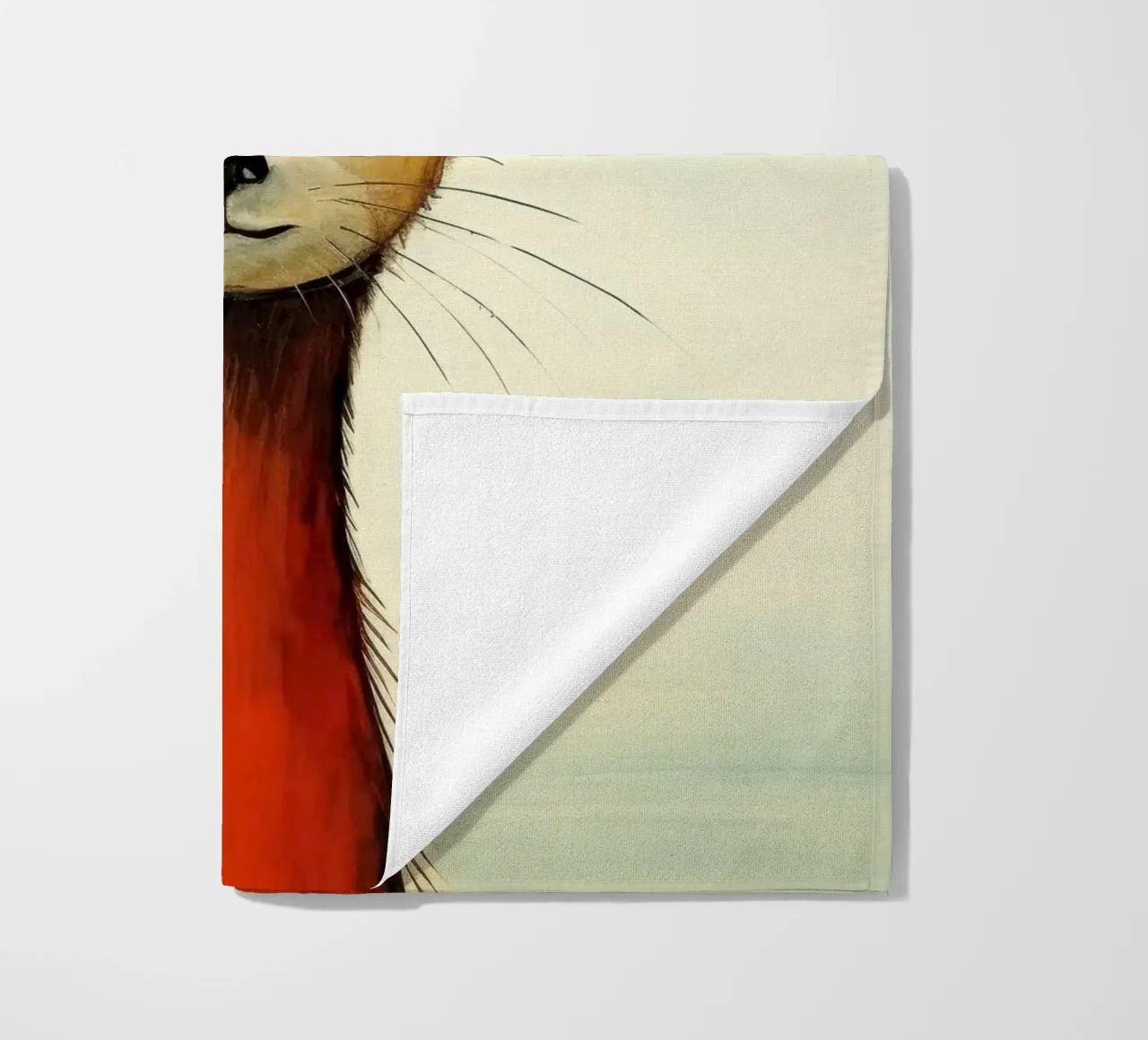 Minimo Weasel telo mare da Minimal Animal Art