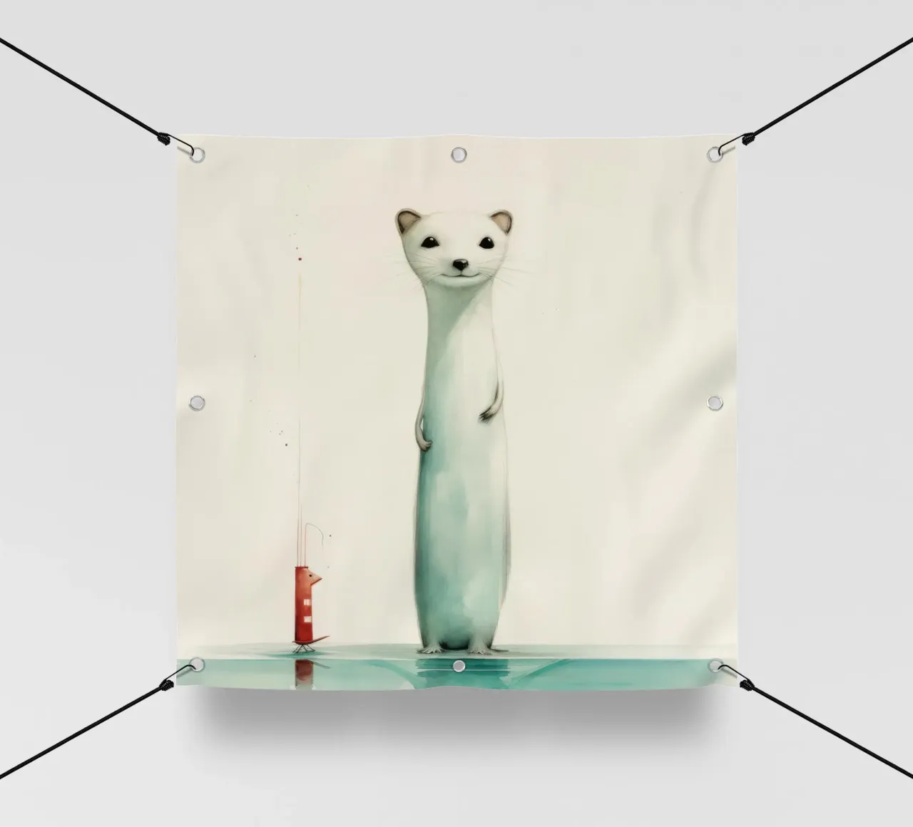 Donnola minima 1 telo in pvc da Minimal Animal Art