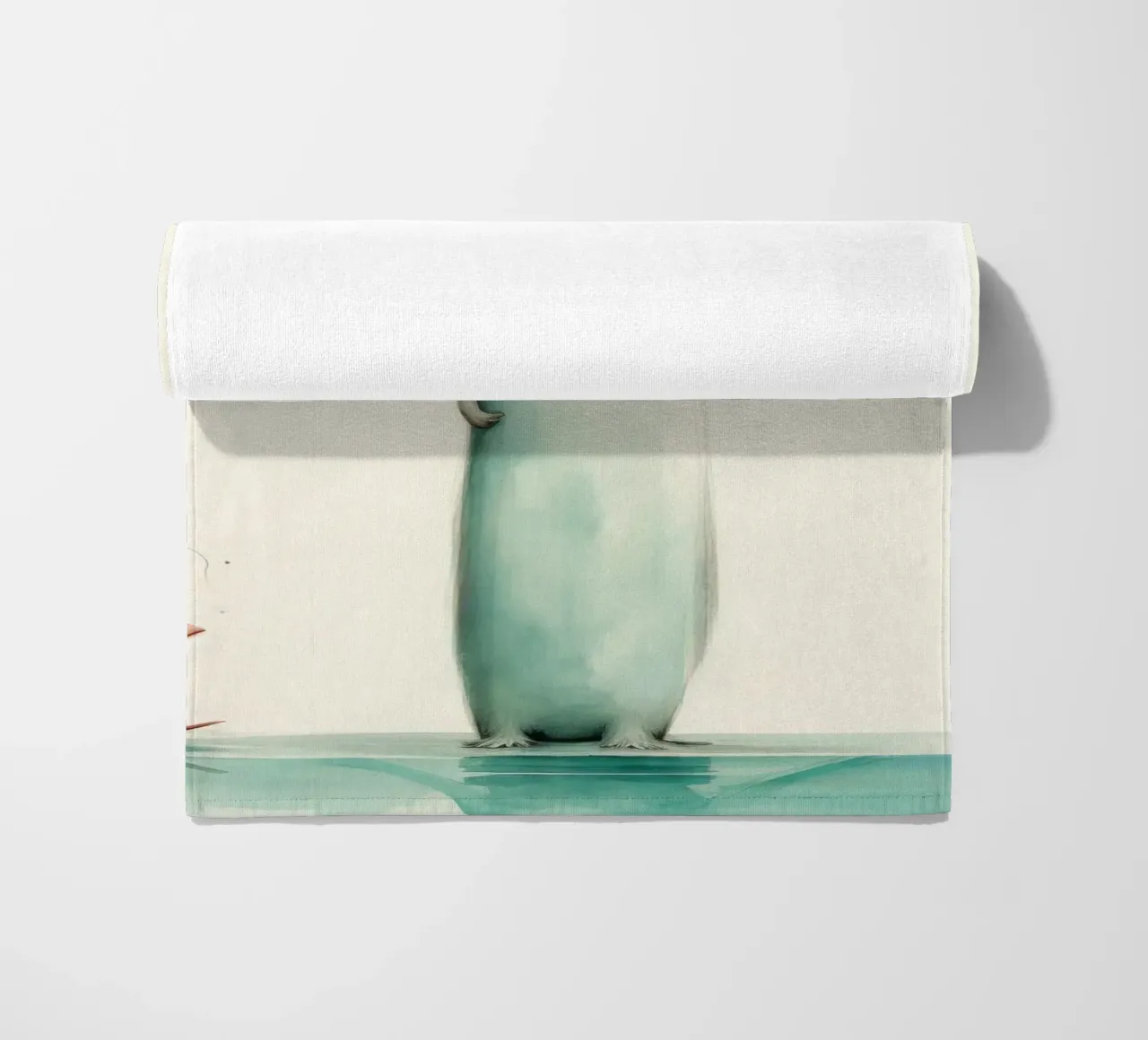 Minimo Weasel telo mare da Minimal Animal Art