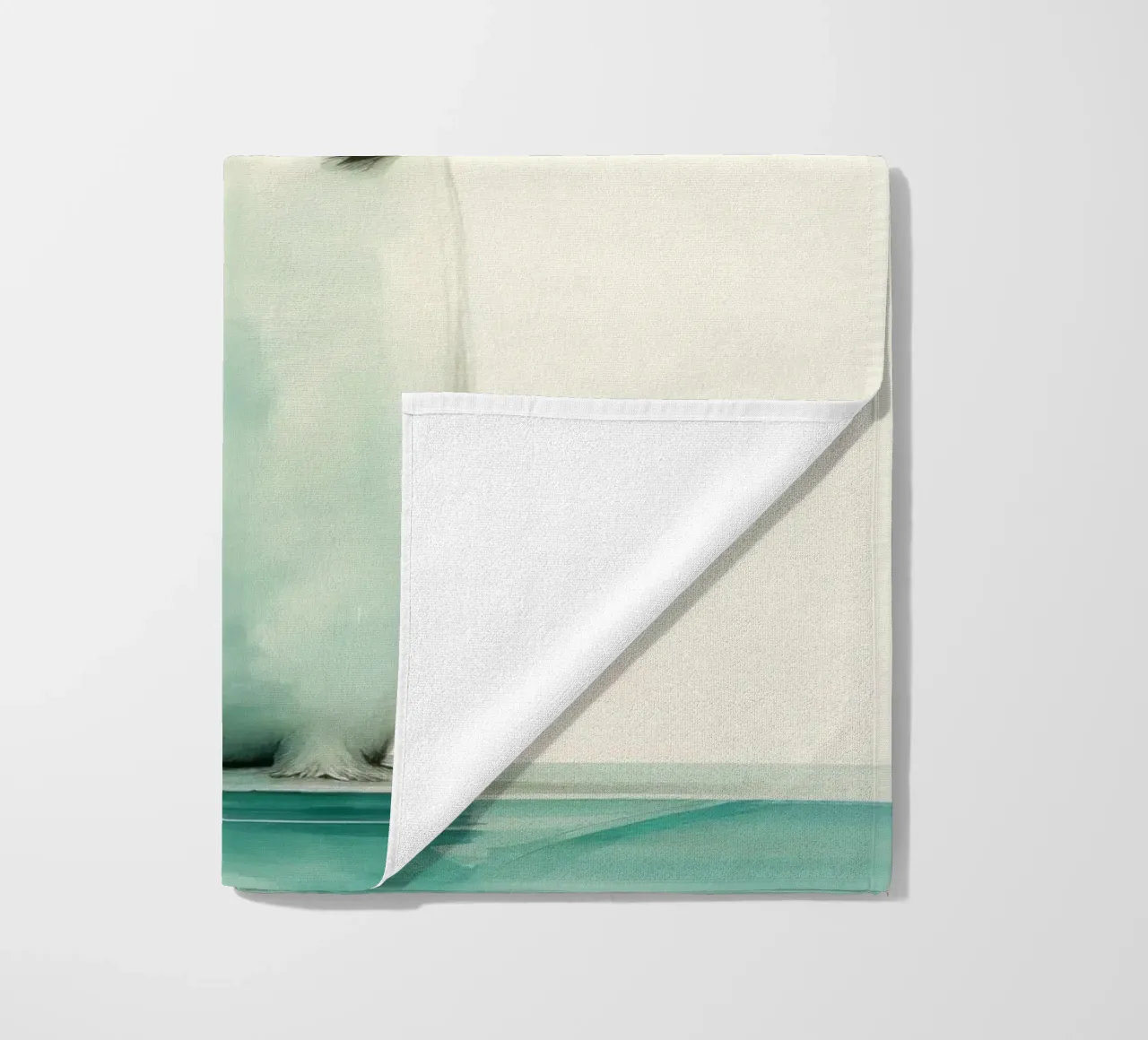 Minimo Weasel telo mare da Minimal Animal Art