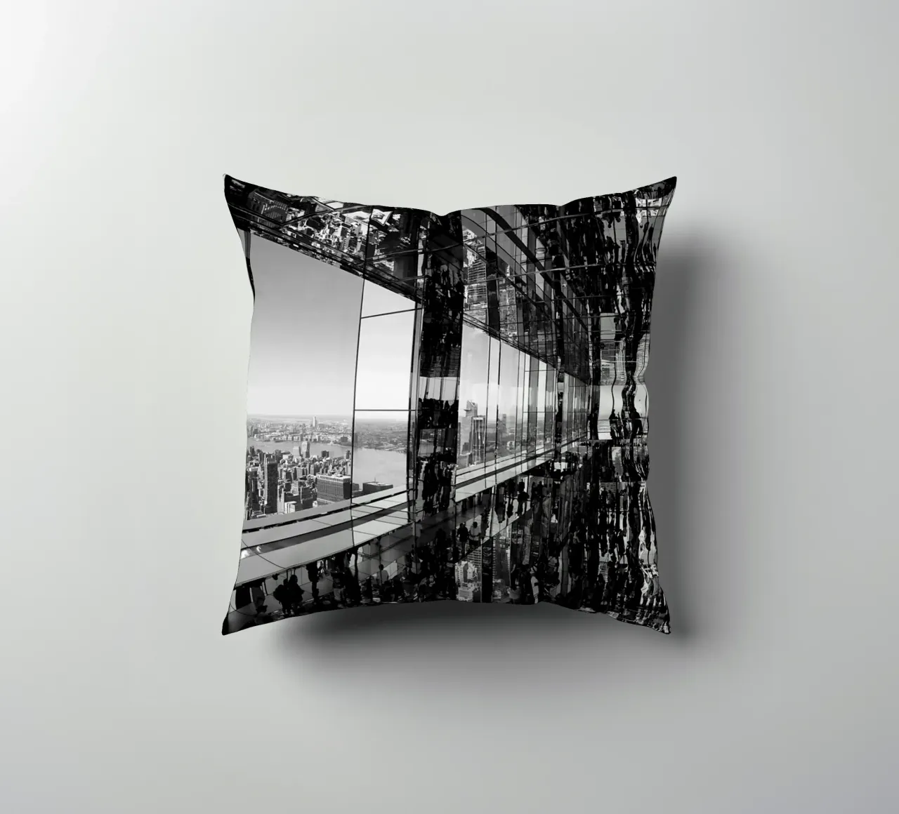 New York Black and White Part 2 cuscino da Flo Klein