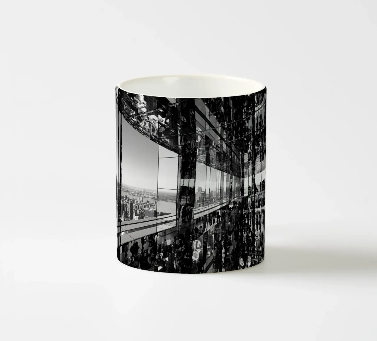 New York Black and White Part 2 tazza in ceramica da Flo Klein