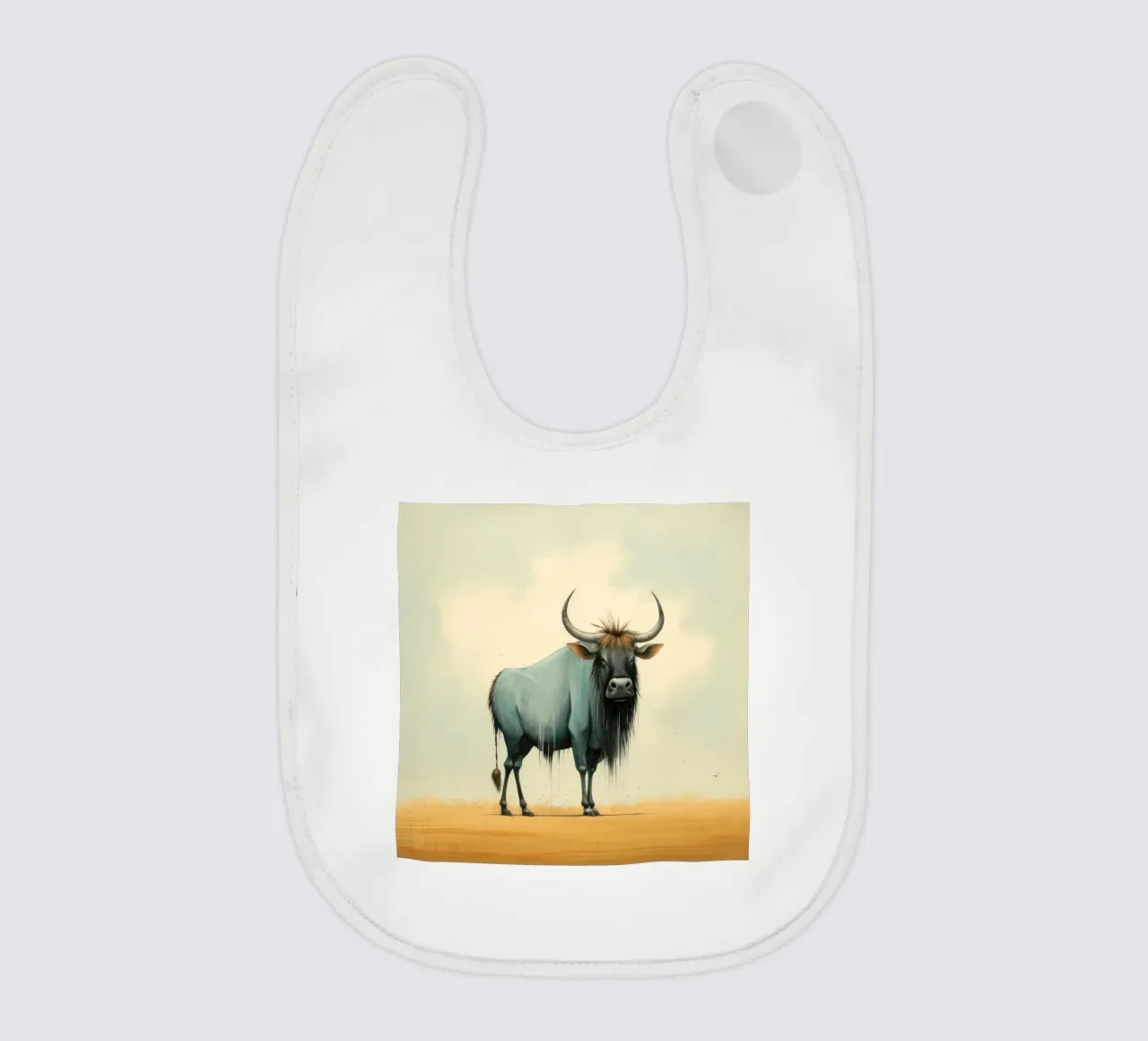 Gnu minimo bavaglino da Minimal Animal Art