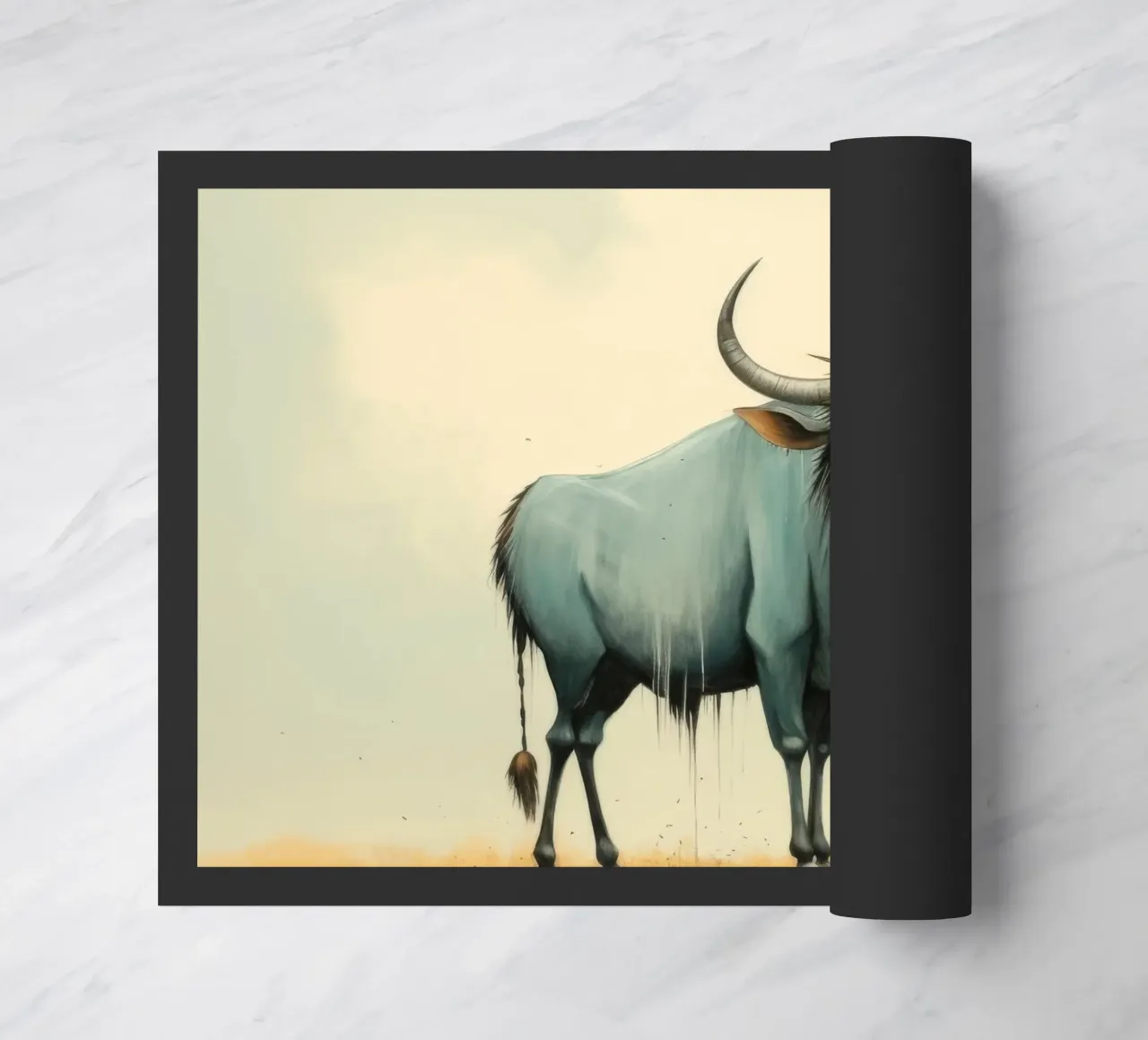 Minimal Wildebeest 2 zerbino da Minimal Animal Art