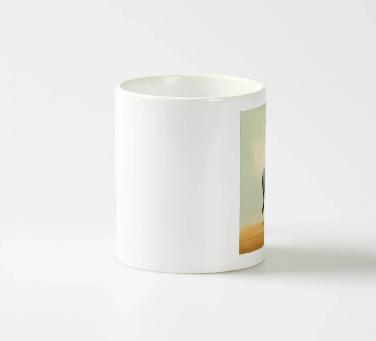 Gnou minimal 2 mug en céramique de Minimal Animal Art