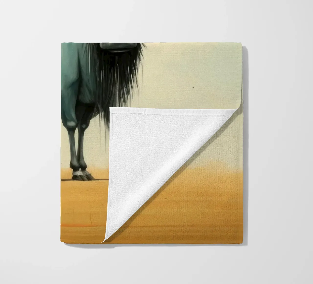 Gnu minimo telo mare da Minimal Animal Art