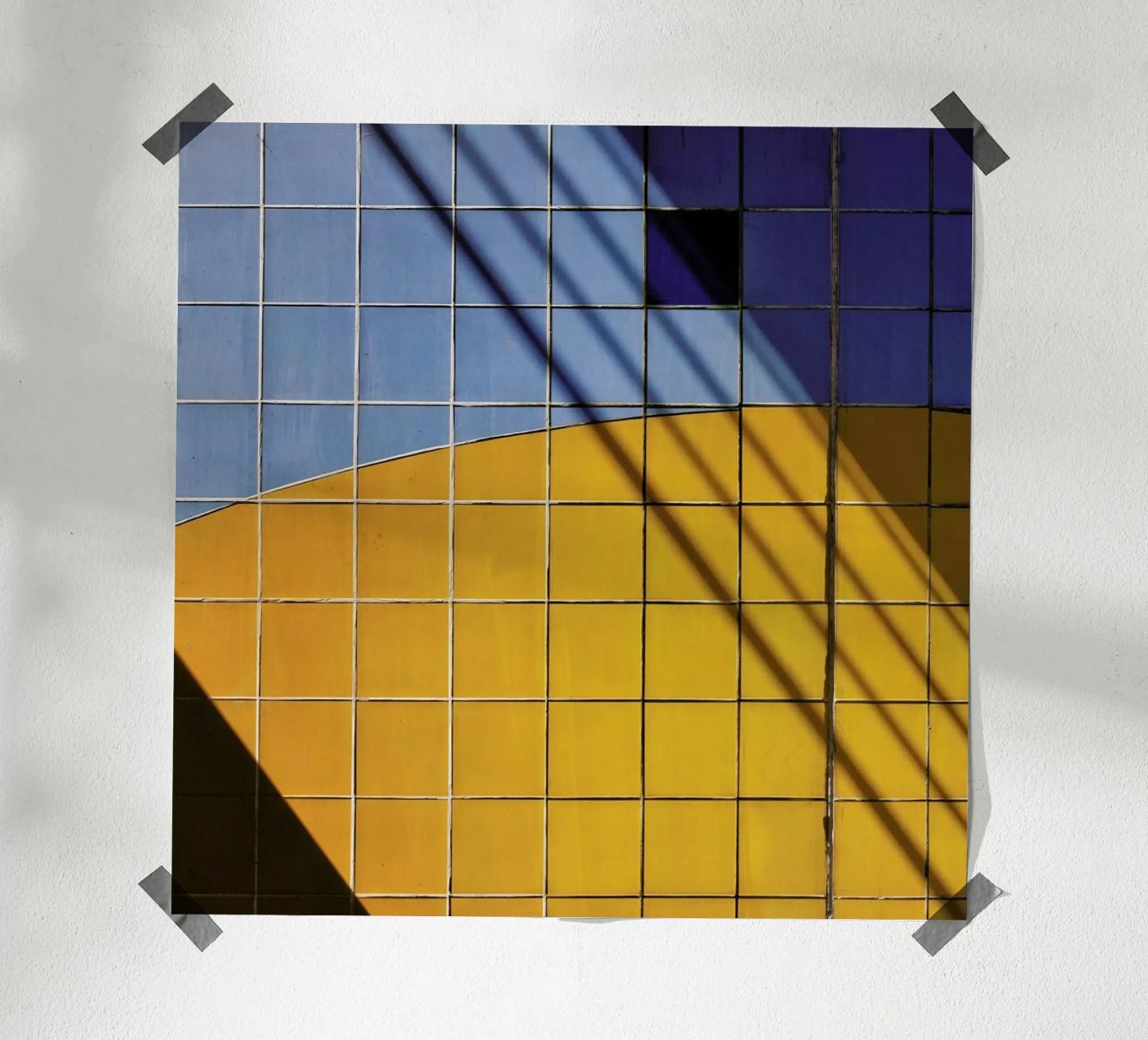 Square-\-Shadow - Henk Van Maastricht poster de Pictufy