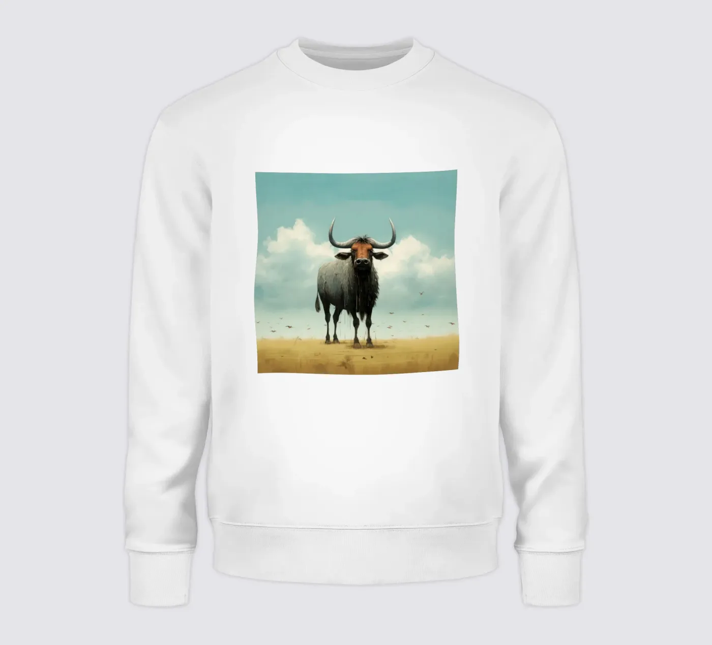 Gnu minimo felpa da Minimal Animal Art