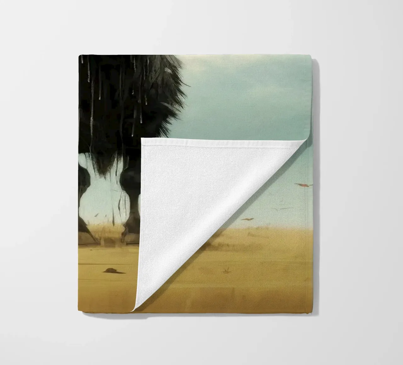 Minimal Wildebeest 3 telo mare da Minimal Animal Art