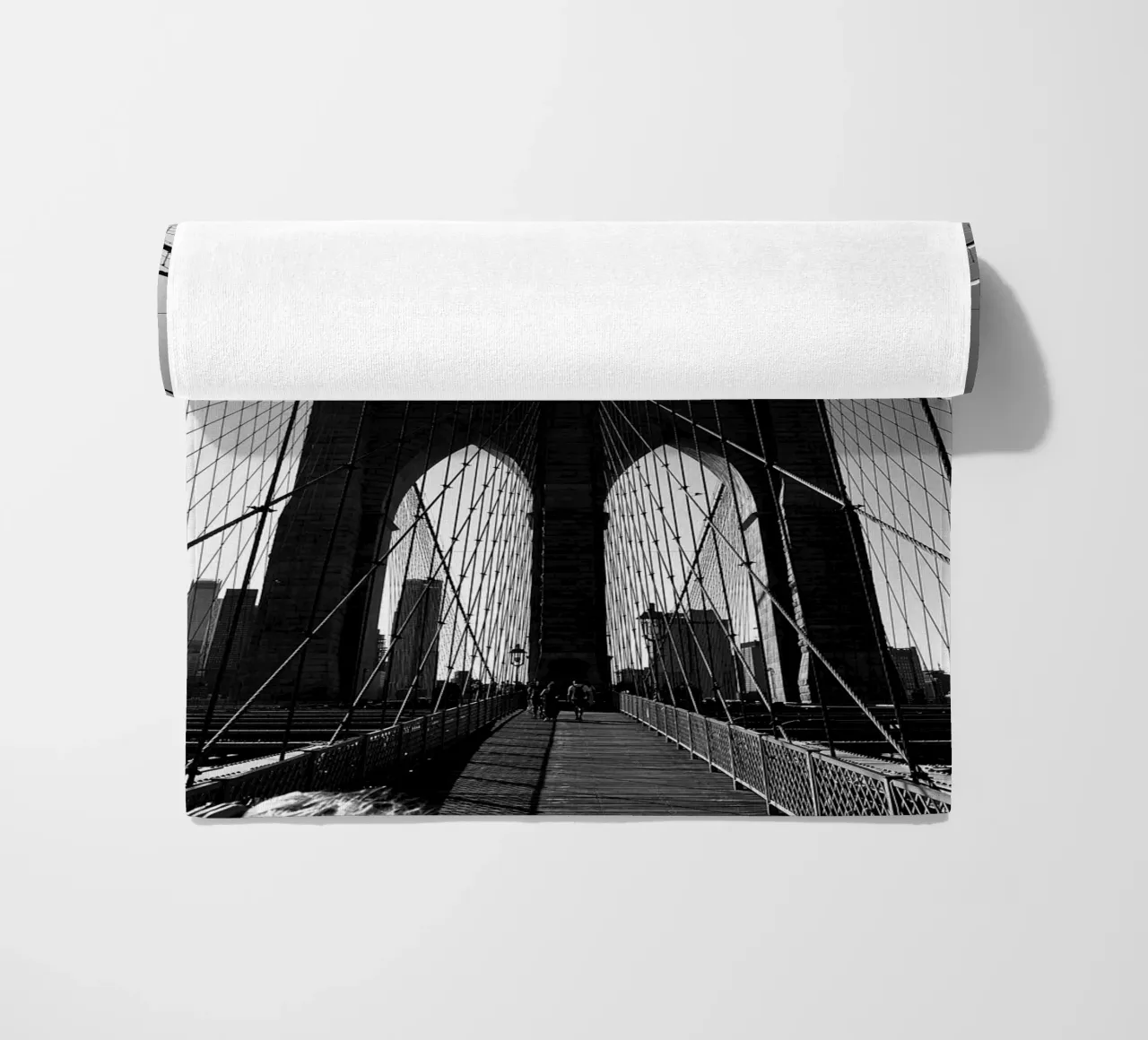 Brooklyn Bridge telo mare da Flo Klein