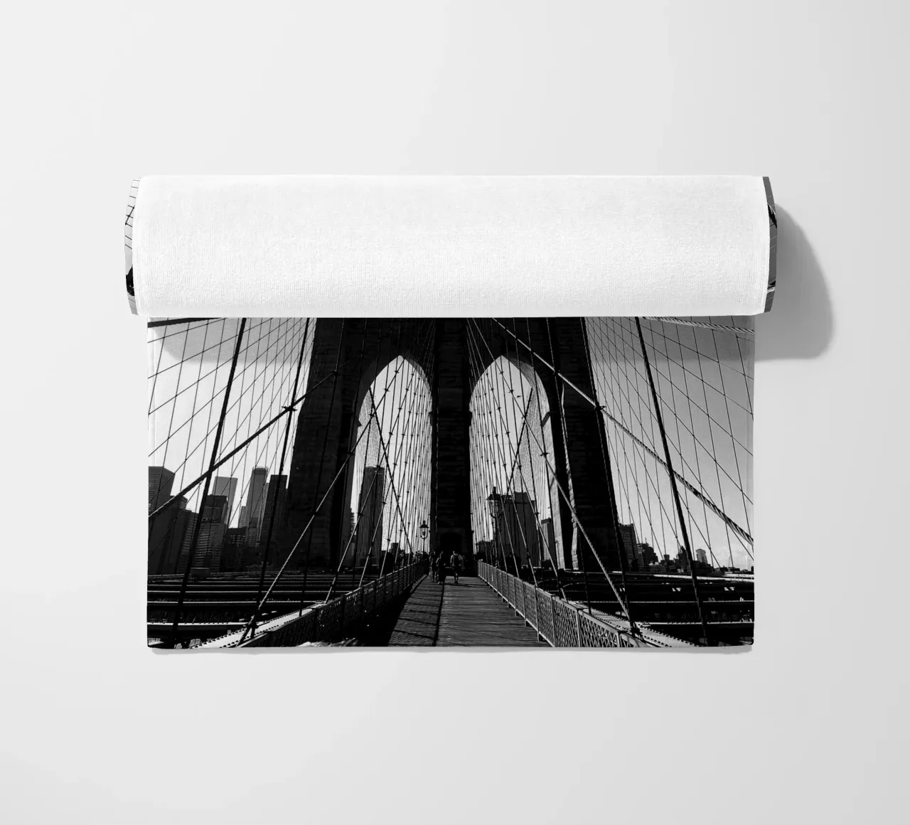 Brooklyn Bridge telo mare da Flo Klein