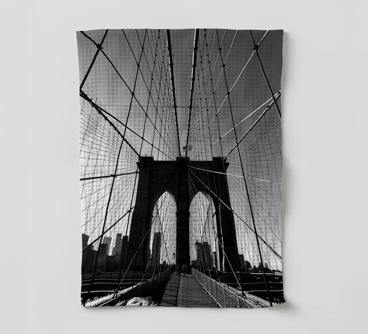 Brooklyn Bridge canovaccio da cucina da Flo Klein