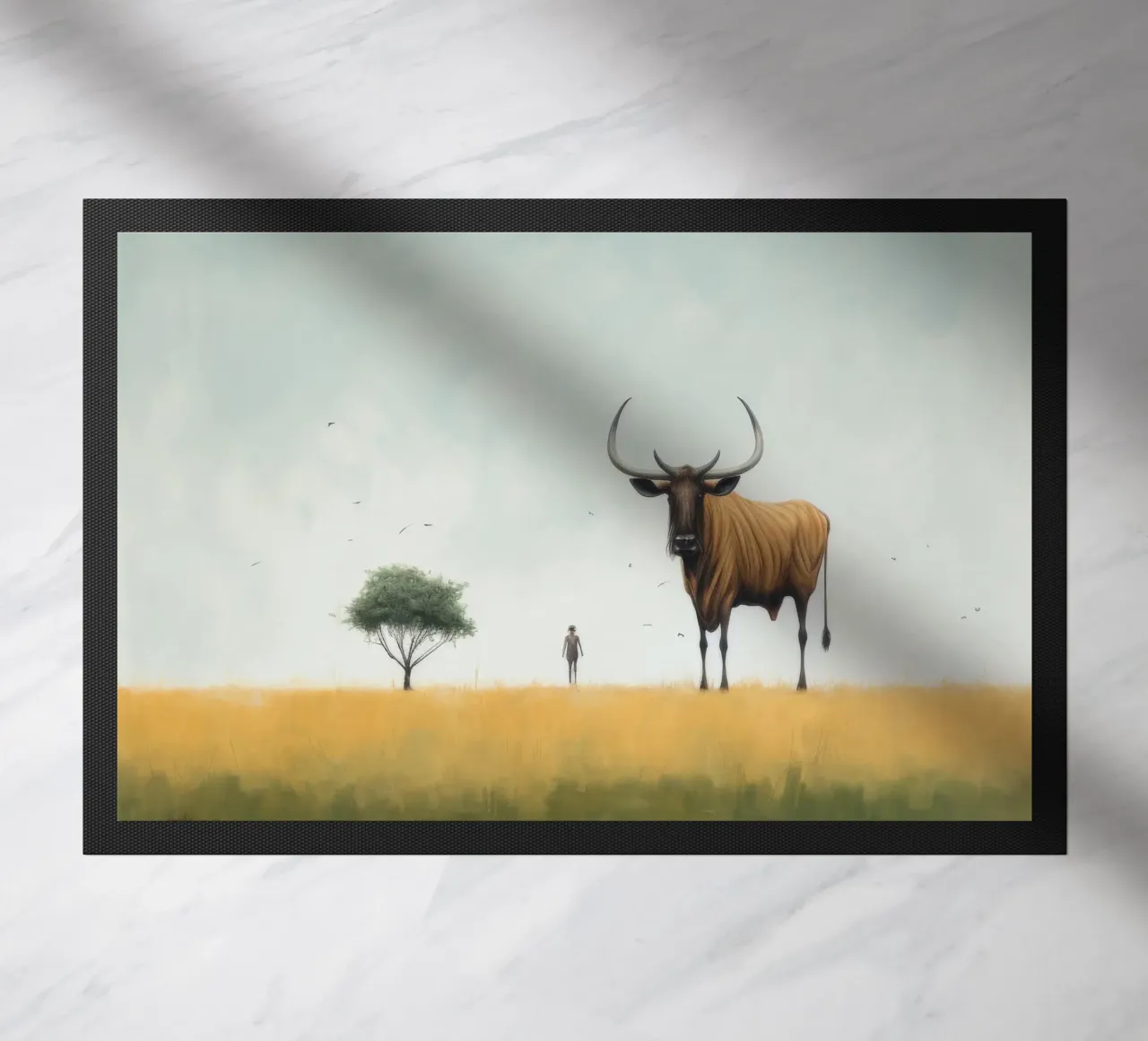 Gnu minimo zerbino da Minimal Animal Art