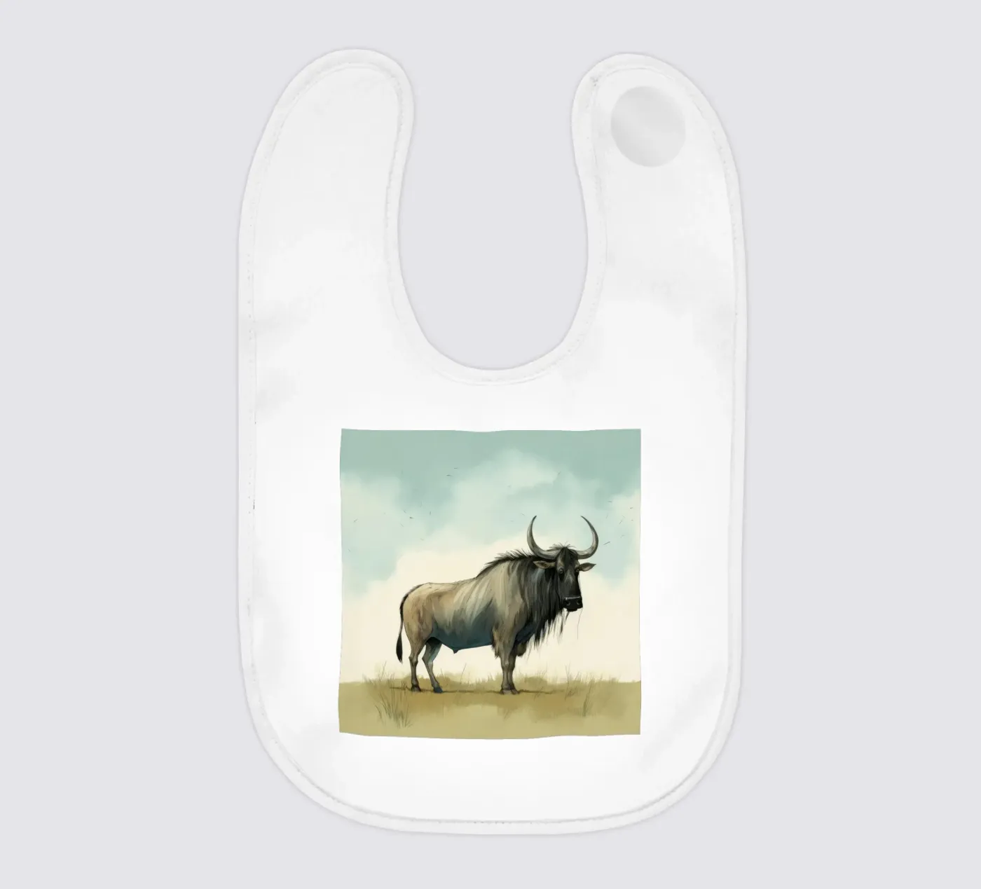 Gnu minimo bavaglino da Minimal Animal Art