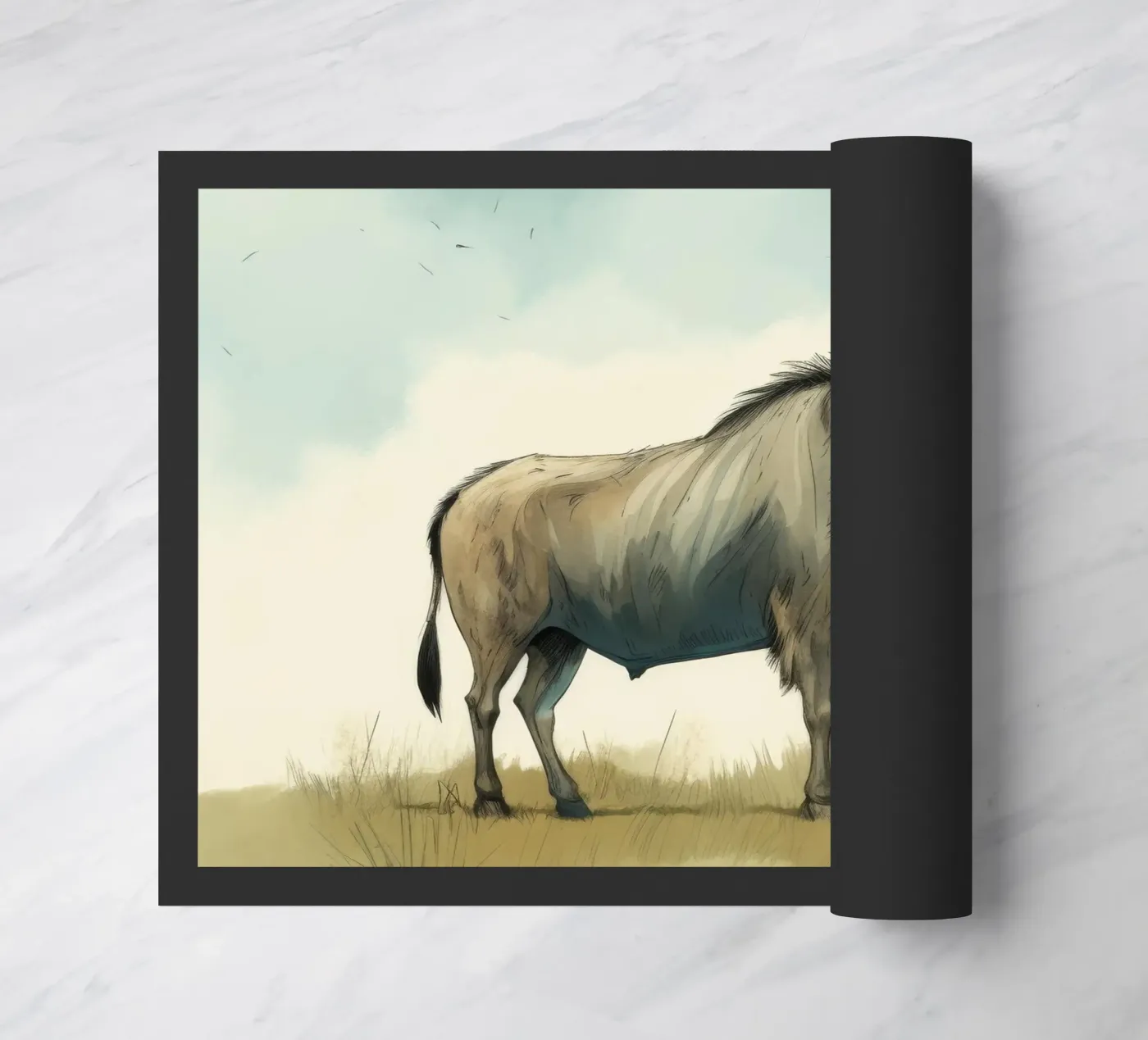 Gnu minimo zerbino da Minimal Animal Art