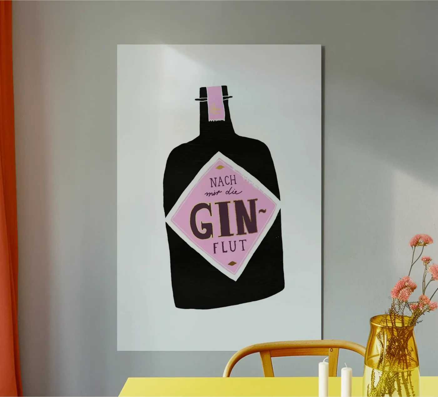 Gin alluminio dibond da typealive