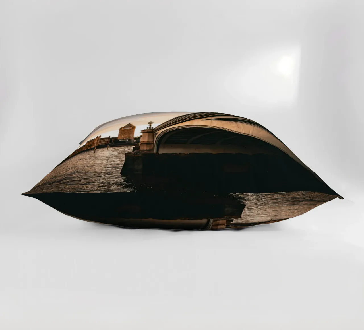 London Big Ben decorative cushion by Flo Klein