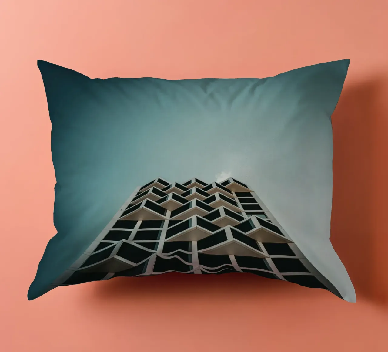 Abstract Architecture Kissen von Flo Klein