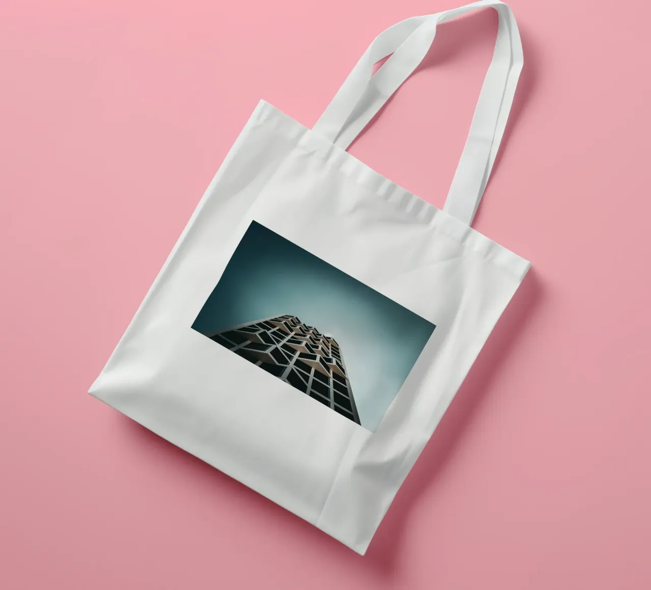 Abstract Architecture borsa in juta da Flo Klein