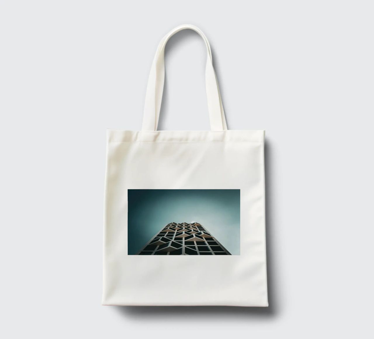 Abstract Architecture borsa in juta da Flo Klein