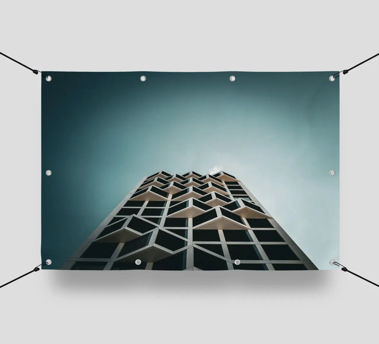 Abstract Architecture PVC Plane von Flo Klein
