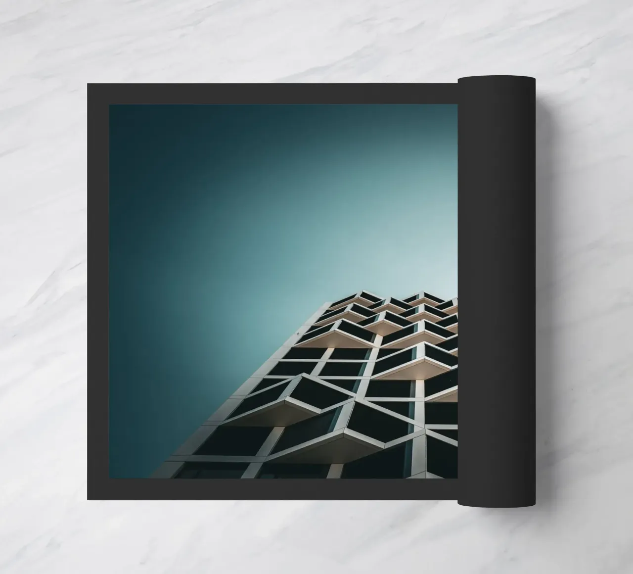 Abstract Architecture paillasson de Flo Klein
