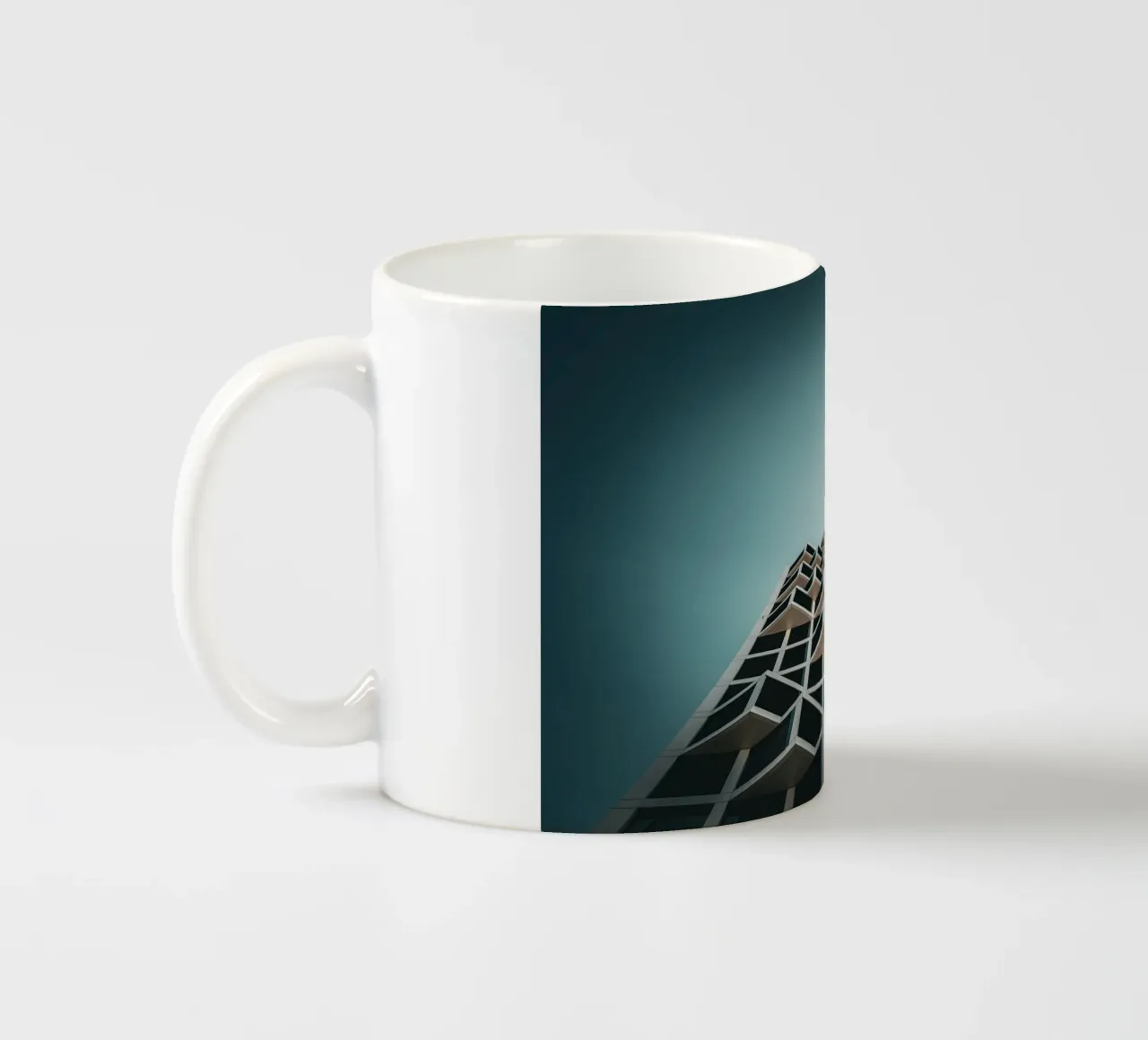 Abstract Architecture tazza in ceramica da Flo Klein
