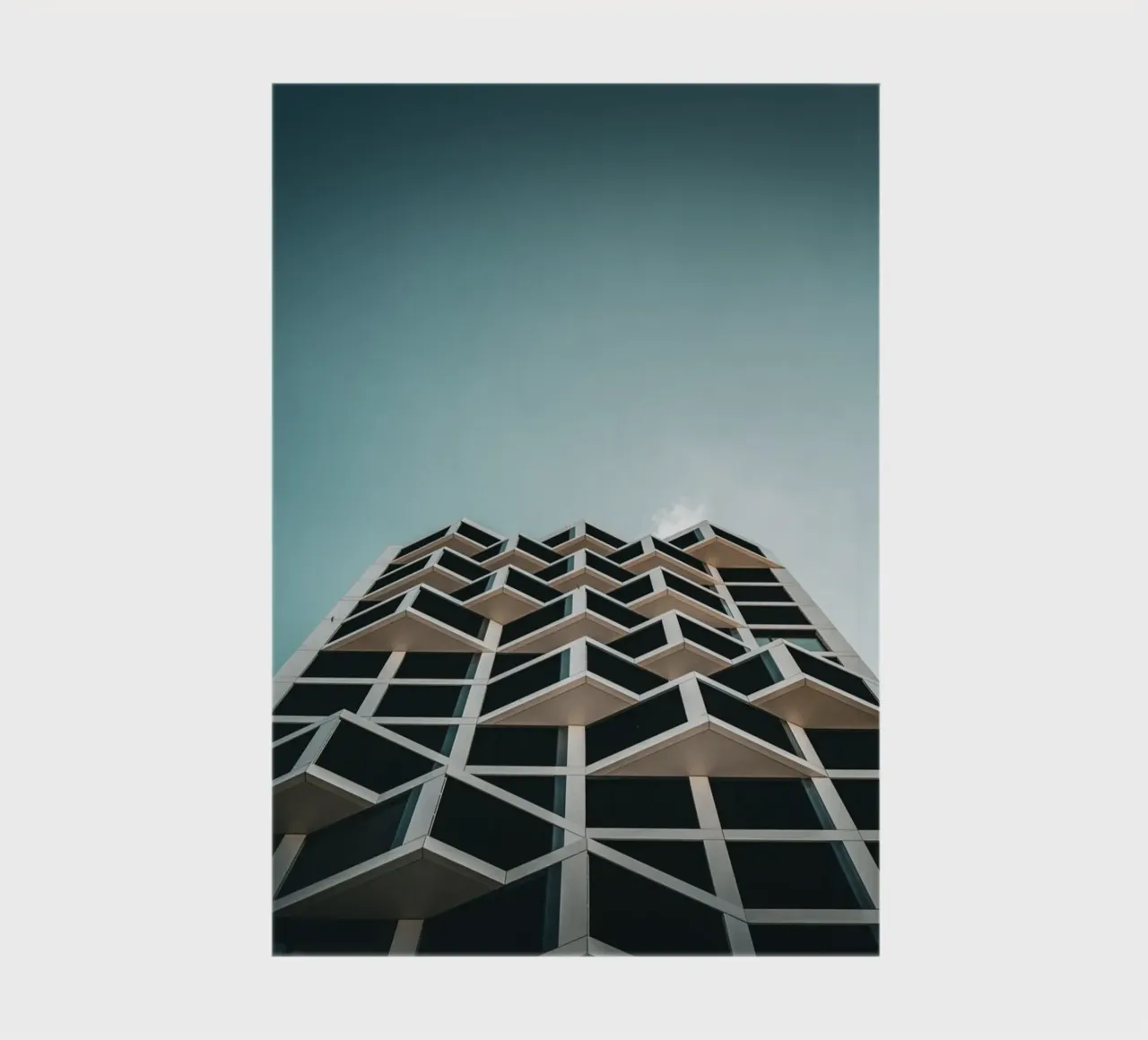 Abstract Architecture Notizbuch von Flo Klein