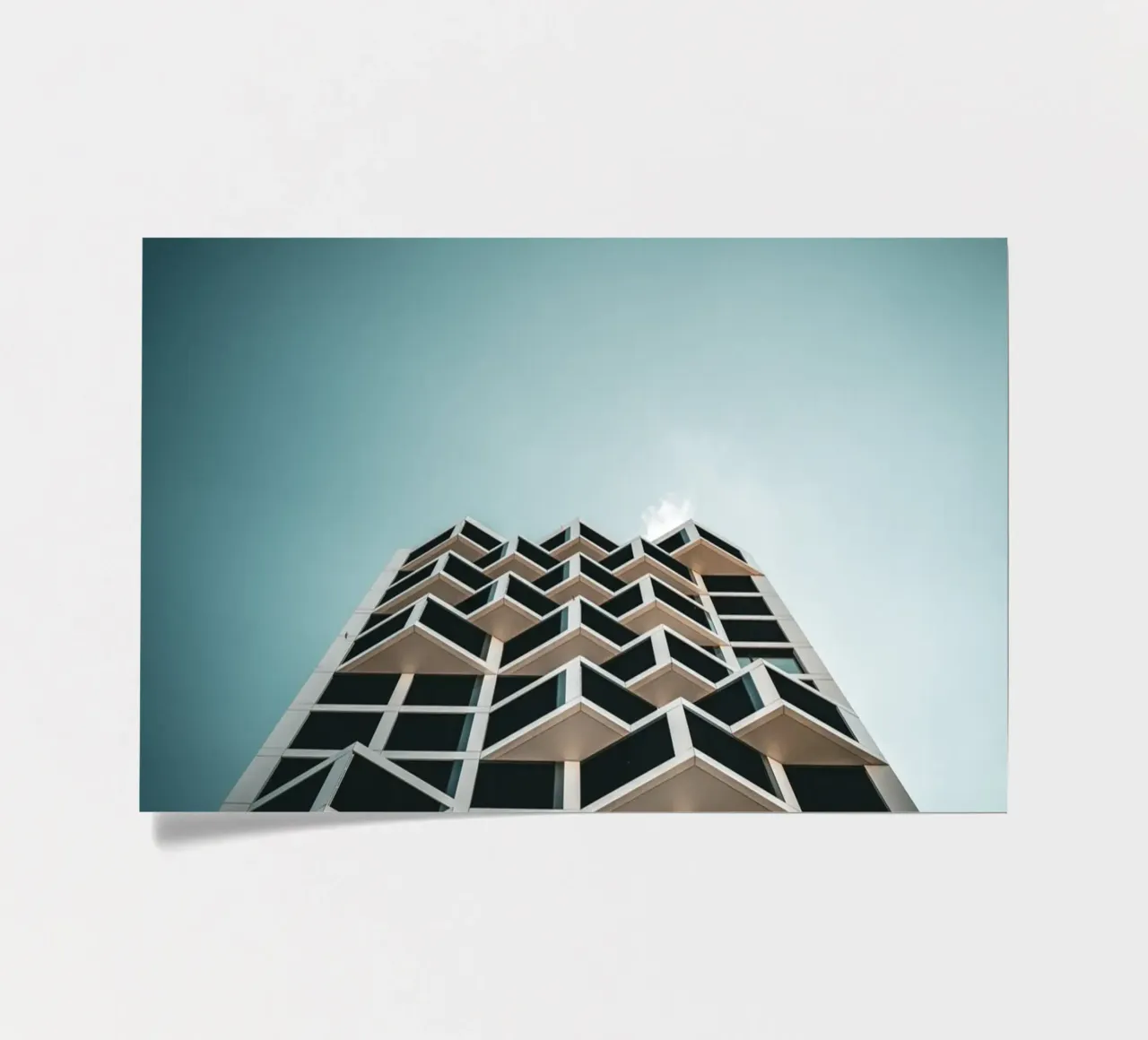 Abstract Architecture Stickerbogen von Flo Klein