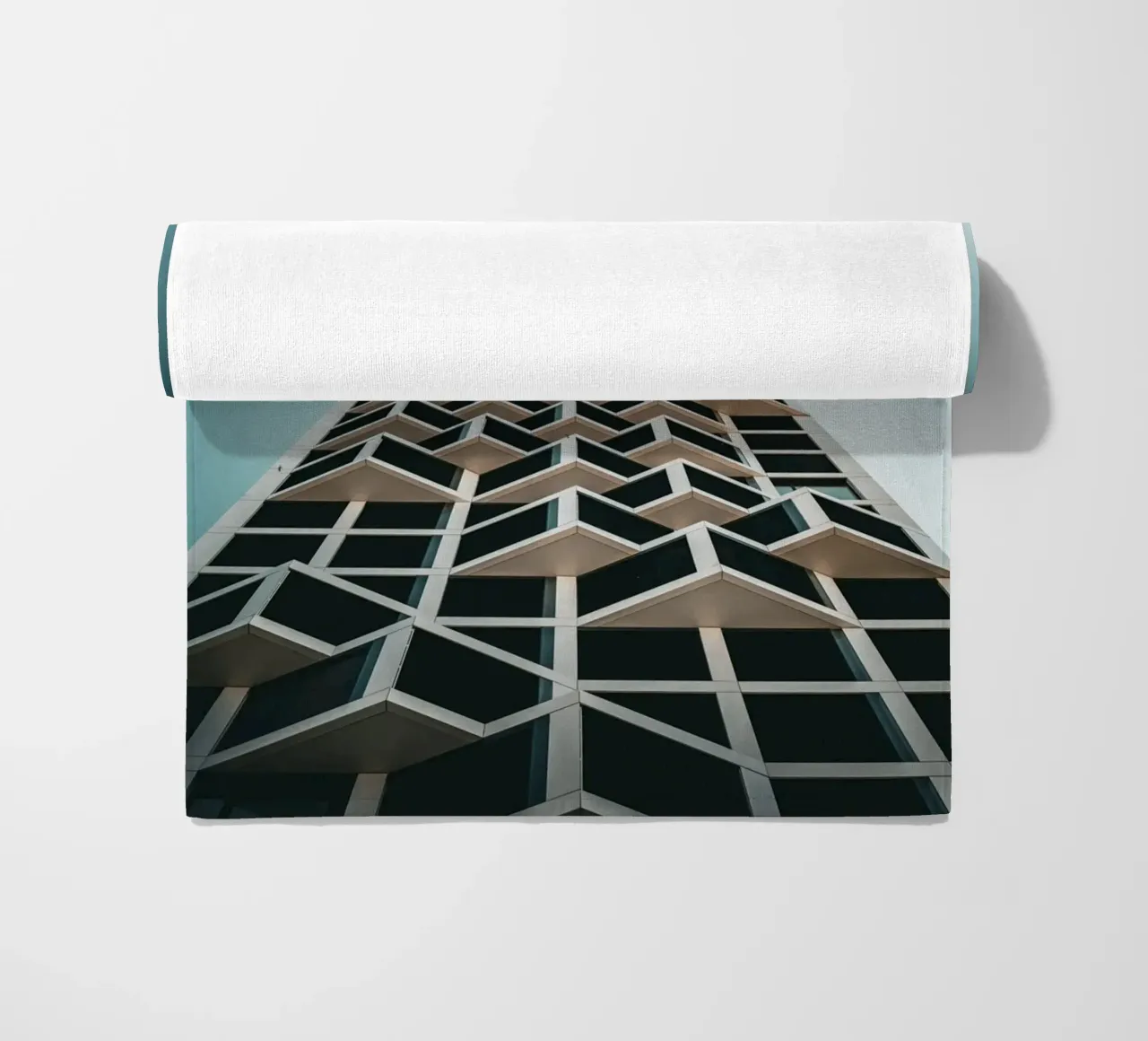 Abstract Architecture Strandtuch von Flo Klein