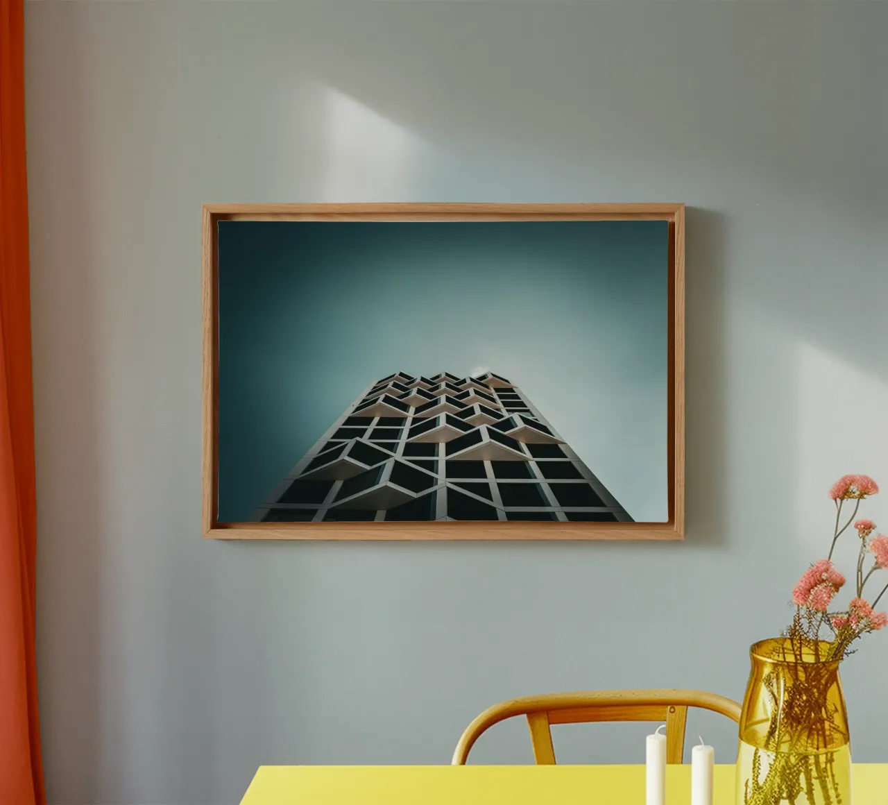 Abstract Architecture tela da Flo Klein