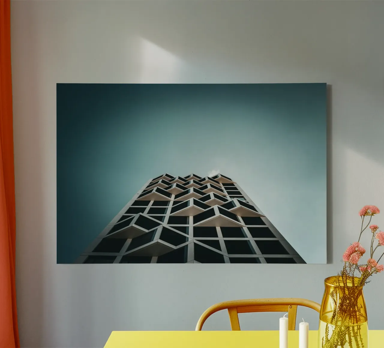 Abstract Architecture tela da Flo Klein