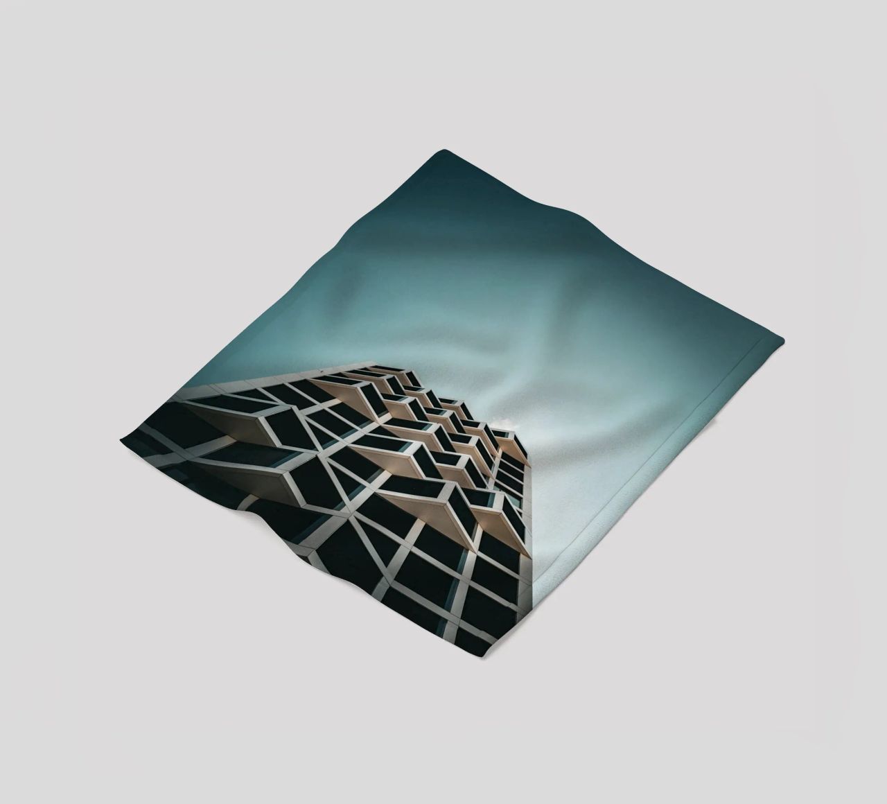 Abstract Architecture coperta in pile da Flo Klein