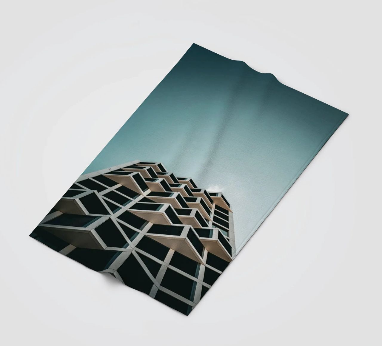 Abstract Architecture coperta in pile da Flo Klein
