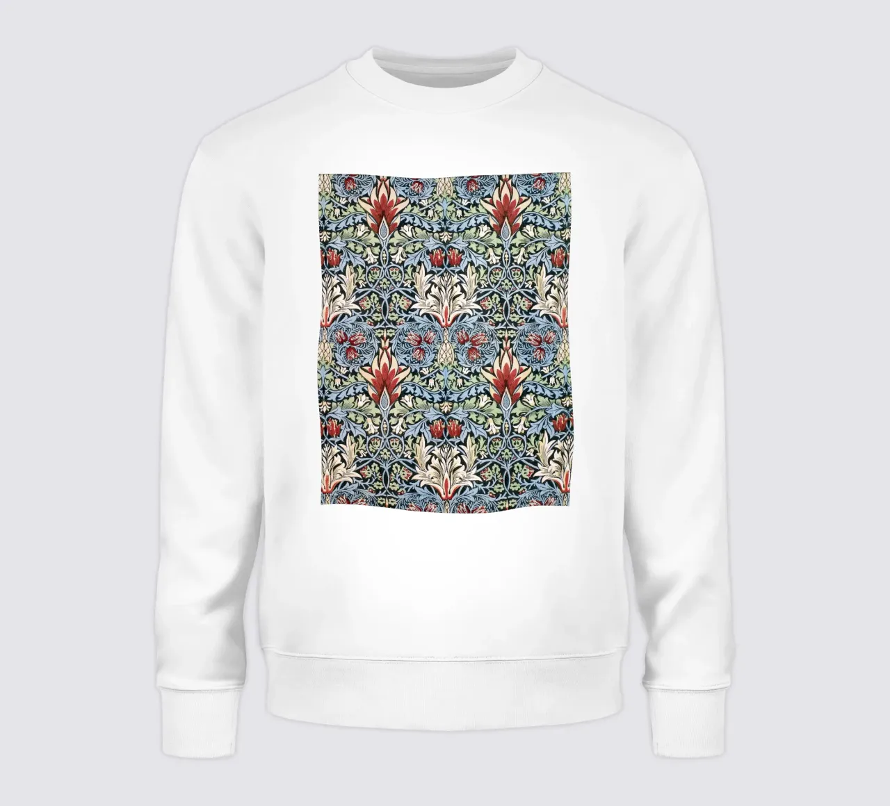 William Morris Pattern - Snakeshead felpa da apoloprints
