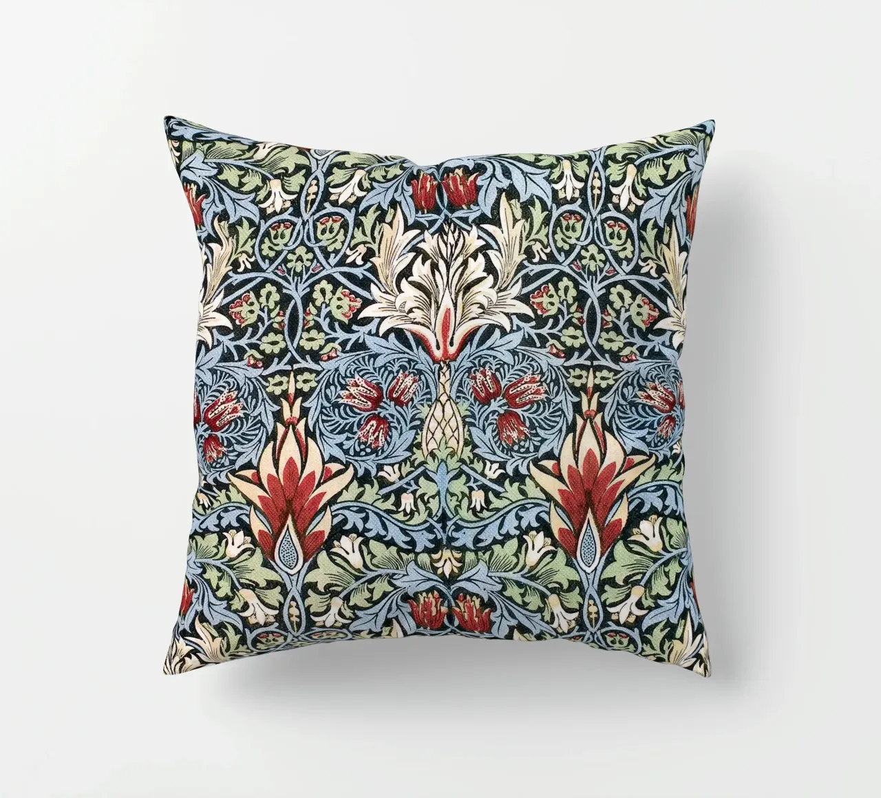 William Morris Pattern - Snakeshead cuscino da apoloprints