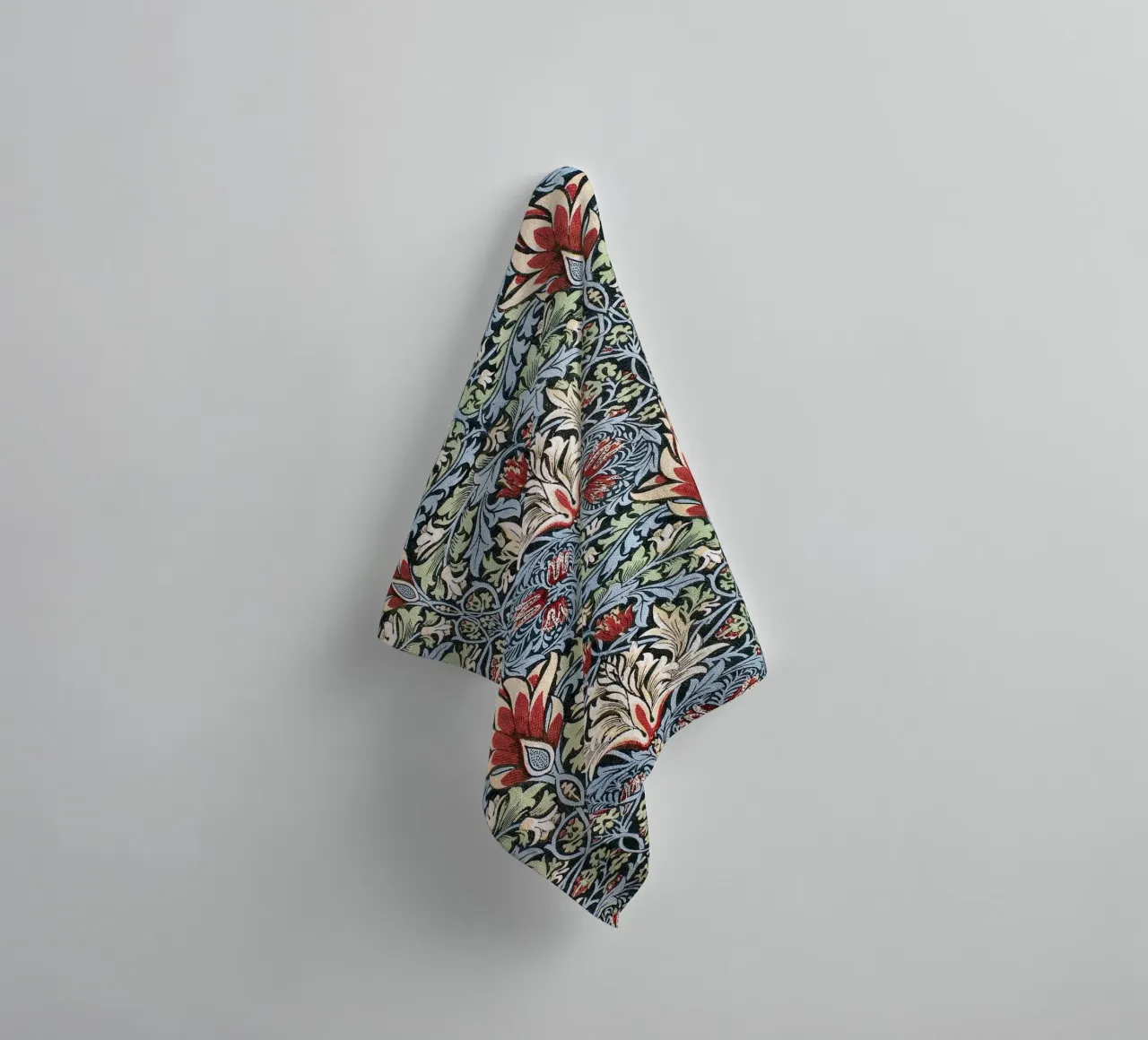 William Morris Pattern - Snakeshead asciugamano da bagno da apoloprints