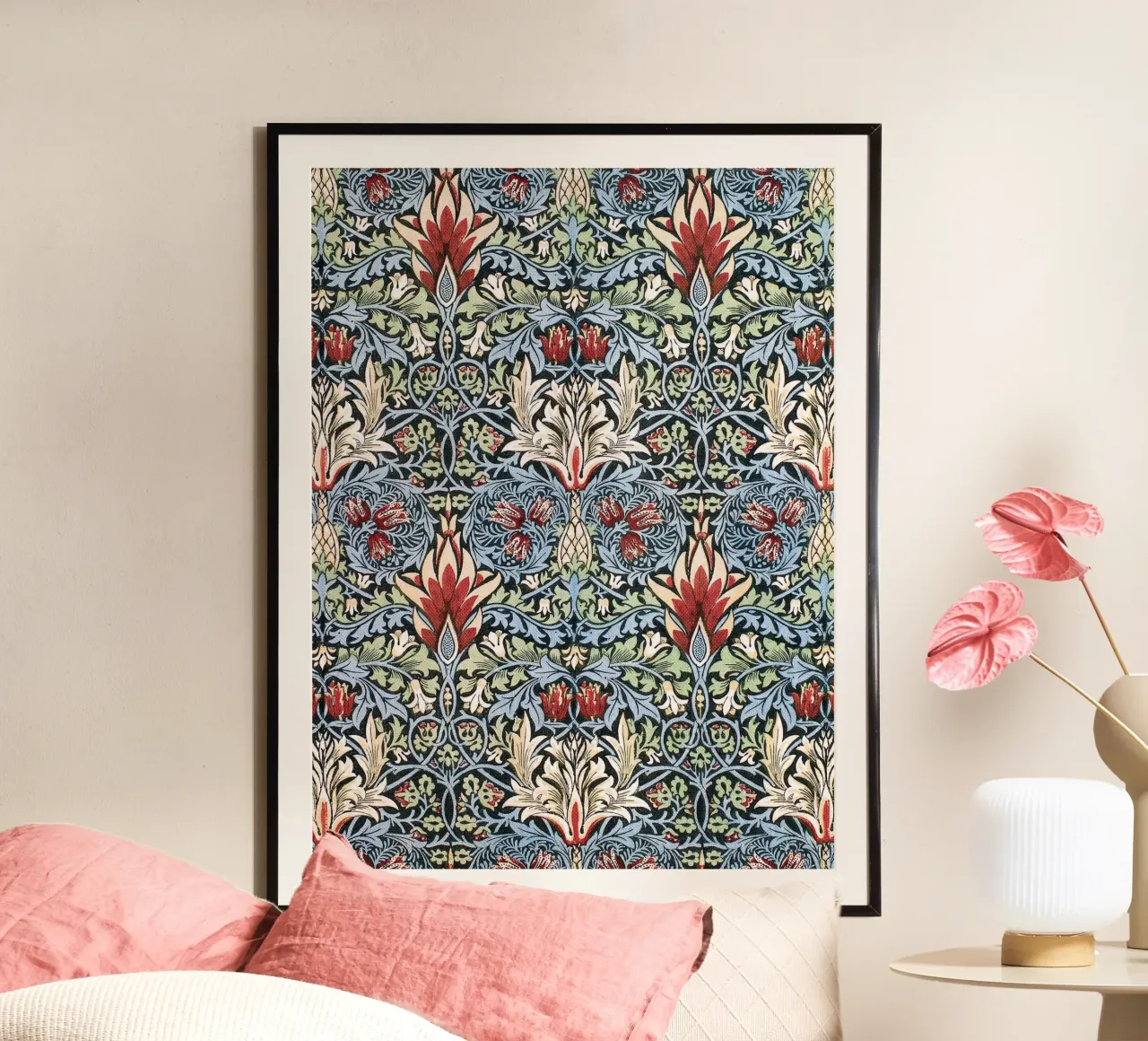 William Morris Pattern - Snakeshead poster da apoloprints