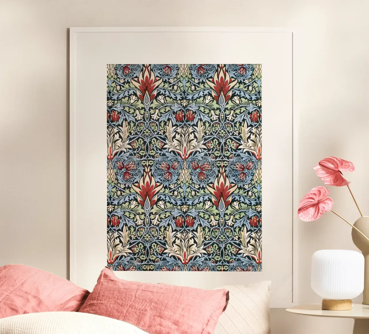 William Morris Pattern - Snakeshead poster da apoloprints